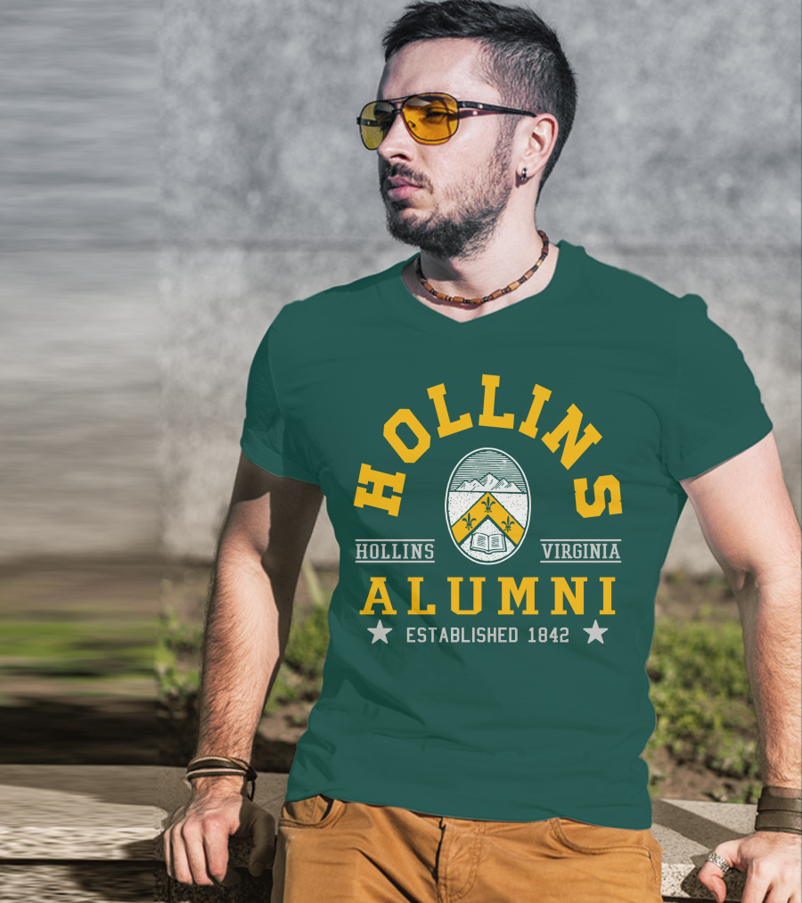 Hollins Virginia Alumni Established 1842 T-Shirt