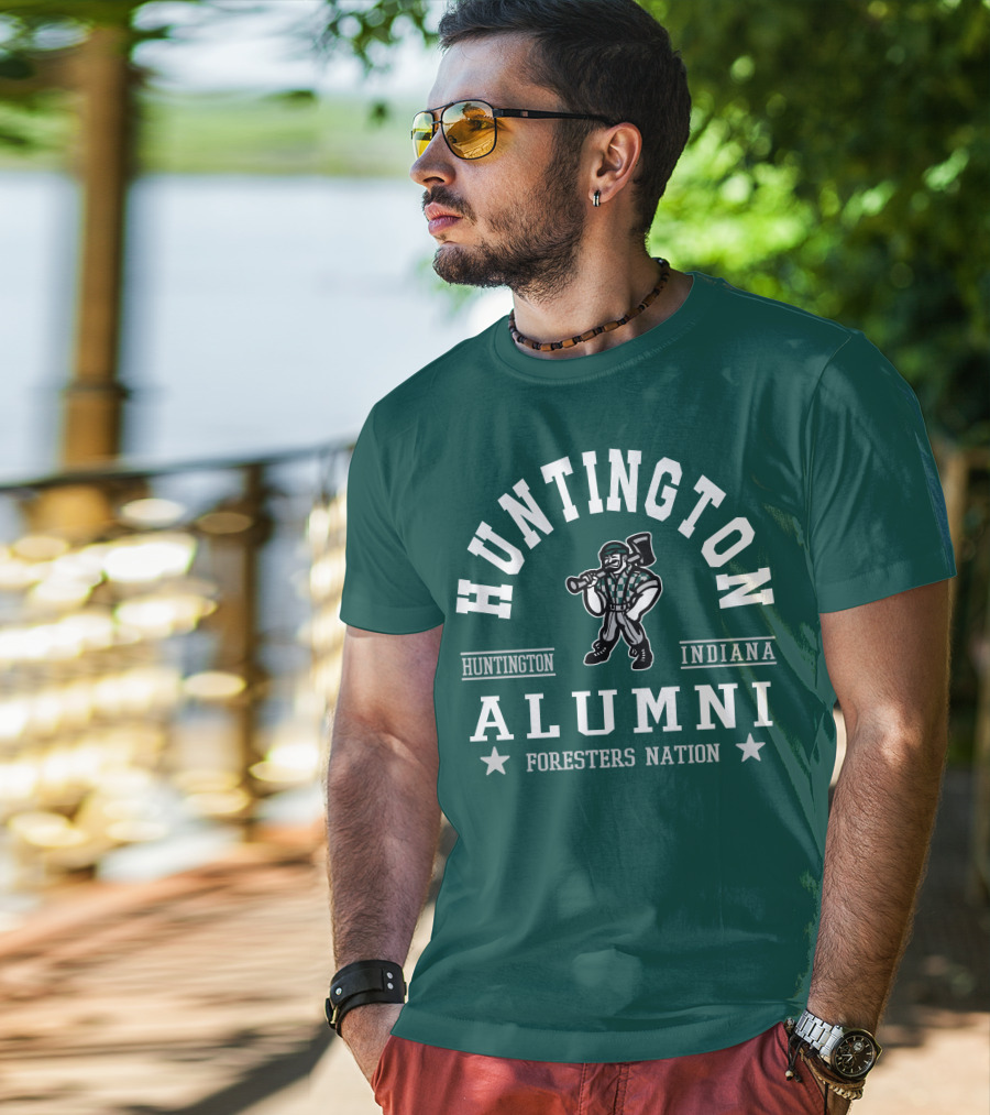 Huntington Indiana Alumni Foresters Nation T-Shirt