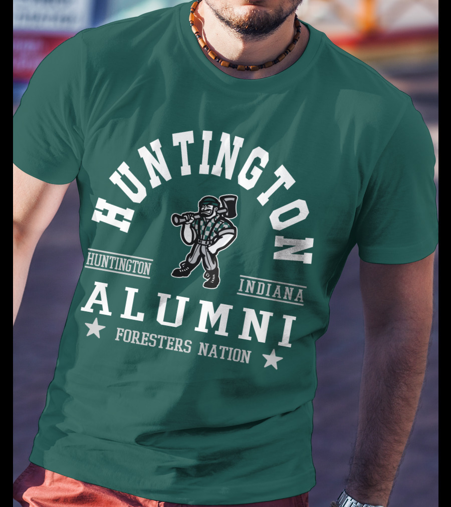 Huntington Indiana Alumni Foresters Nation T-Shirt