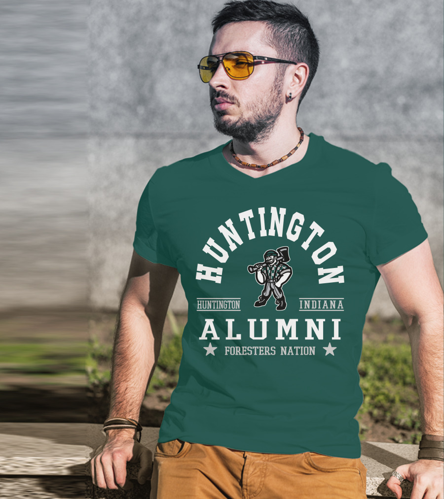 Huntington Indiana Alumni Foresters Nation T-Shirt