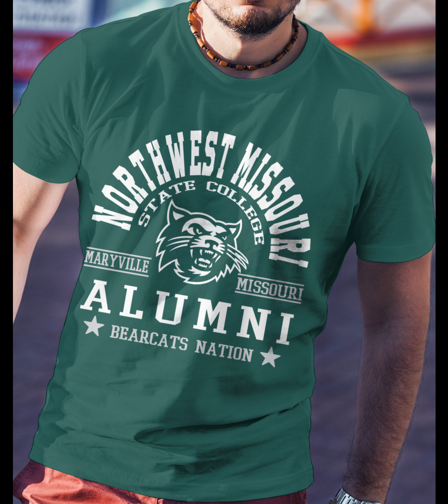 Northwest Missouri State College Maryville Alumni Bearcats Nation T-Shirt