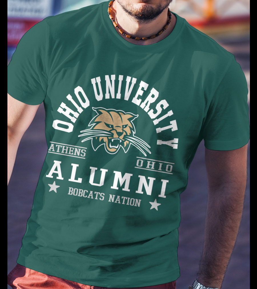 Ohio University Alumni Athens Ohio Bobcats Nation T-Shirt