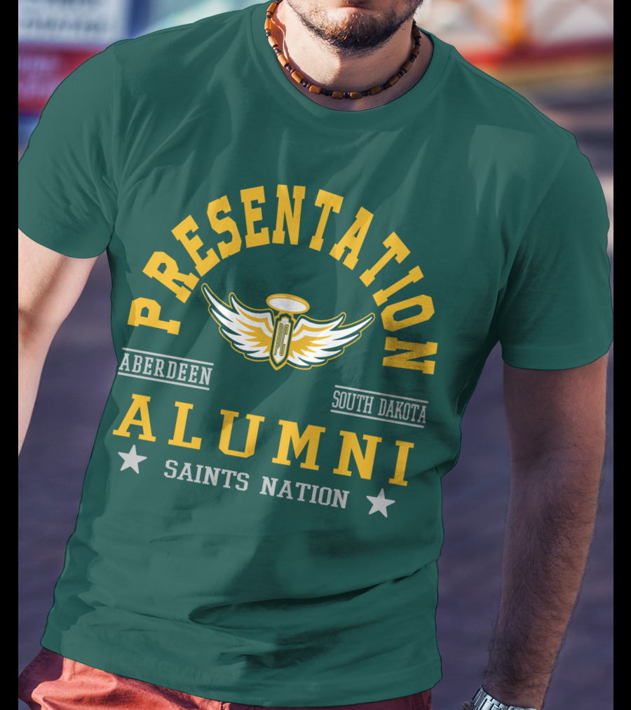 Presentation College Alumni Saints Nation Aberdeen South Dakota T-Shirt