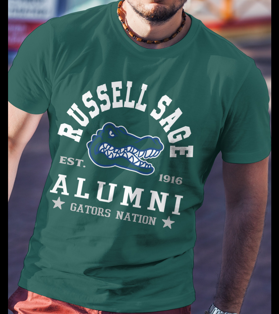 Russell Sage Gators Alumni Nation Est. 1916 T-Shirt
