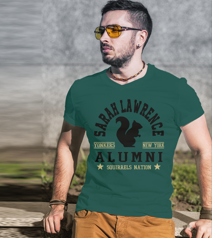Sarah Lawrence College Yonkers New York Alumni Squirrels Nation T-Shirt