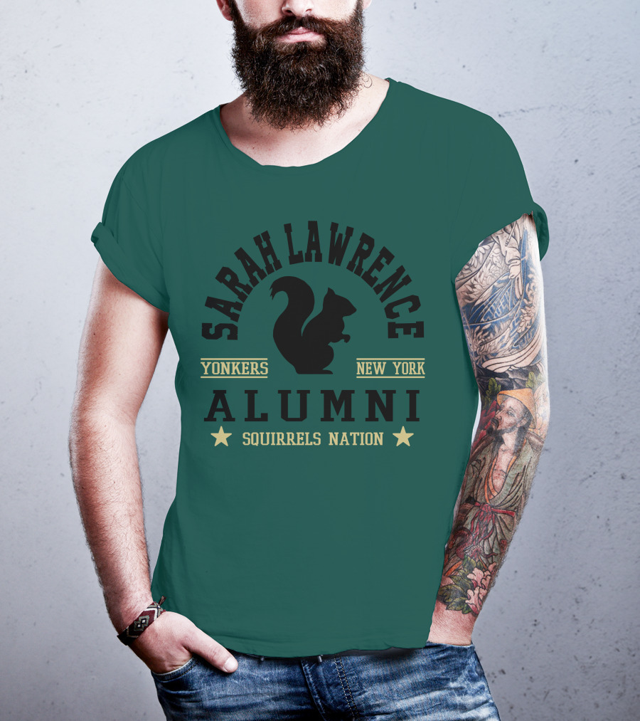 Sarah Lawrence College Yonkers New York Alumni Squirrels Nation T-Shirt