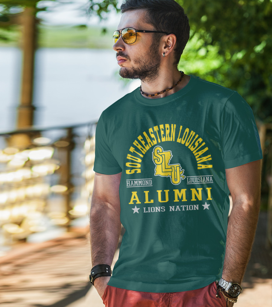 Southeastern Louisiana Alumni SLU Lions Nation Hammond Louisiana T-Shirt