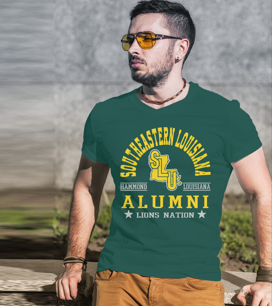 Southeastern Louisiana Alumni SLU Lions Nation Hammond Louisiana T-Shirt