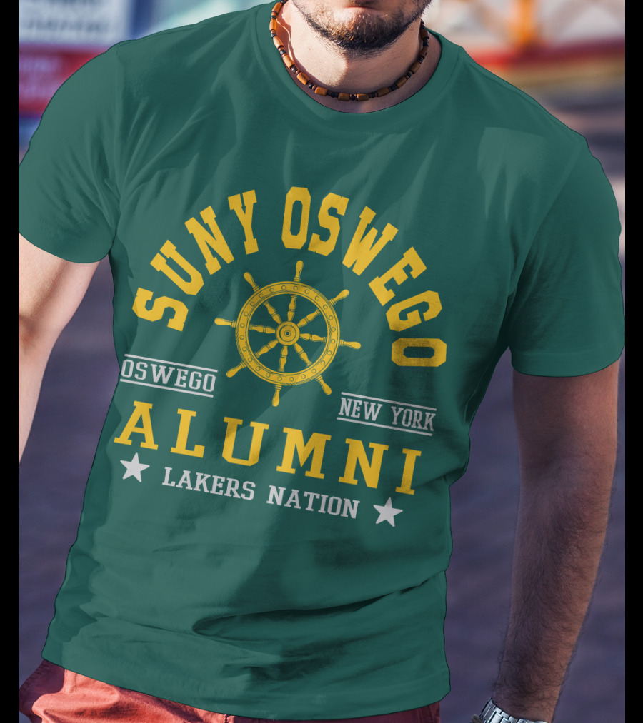 SUNY Oswego Alumni New York Lakers Nation T-Shirt