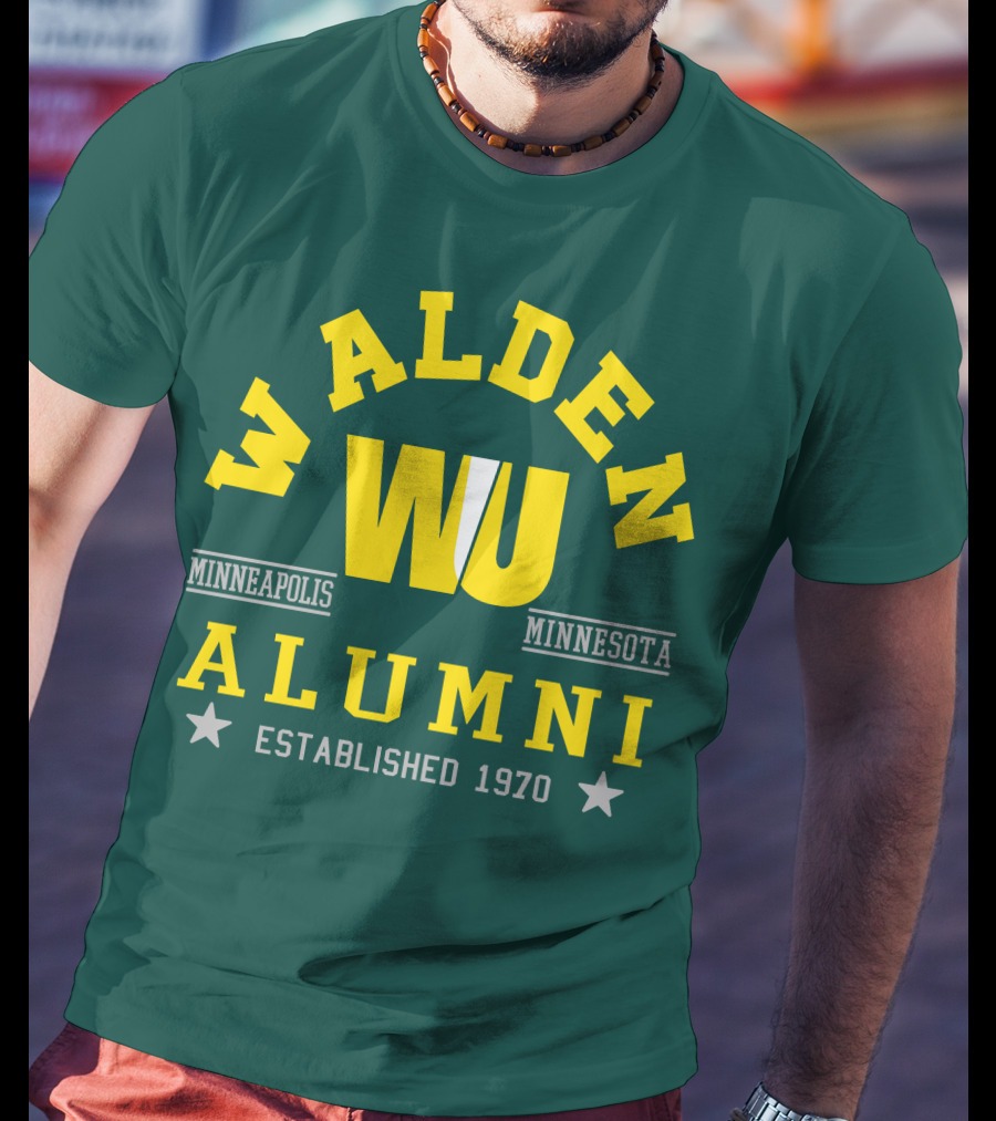 Walden University Alumni Minneapolis Minnesota Established 1970 WU T-Shirt