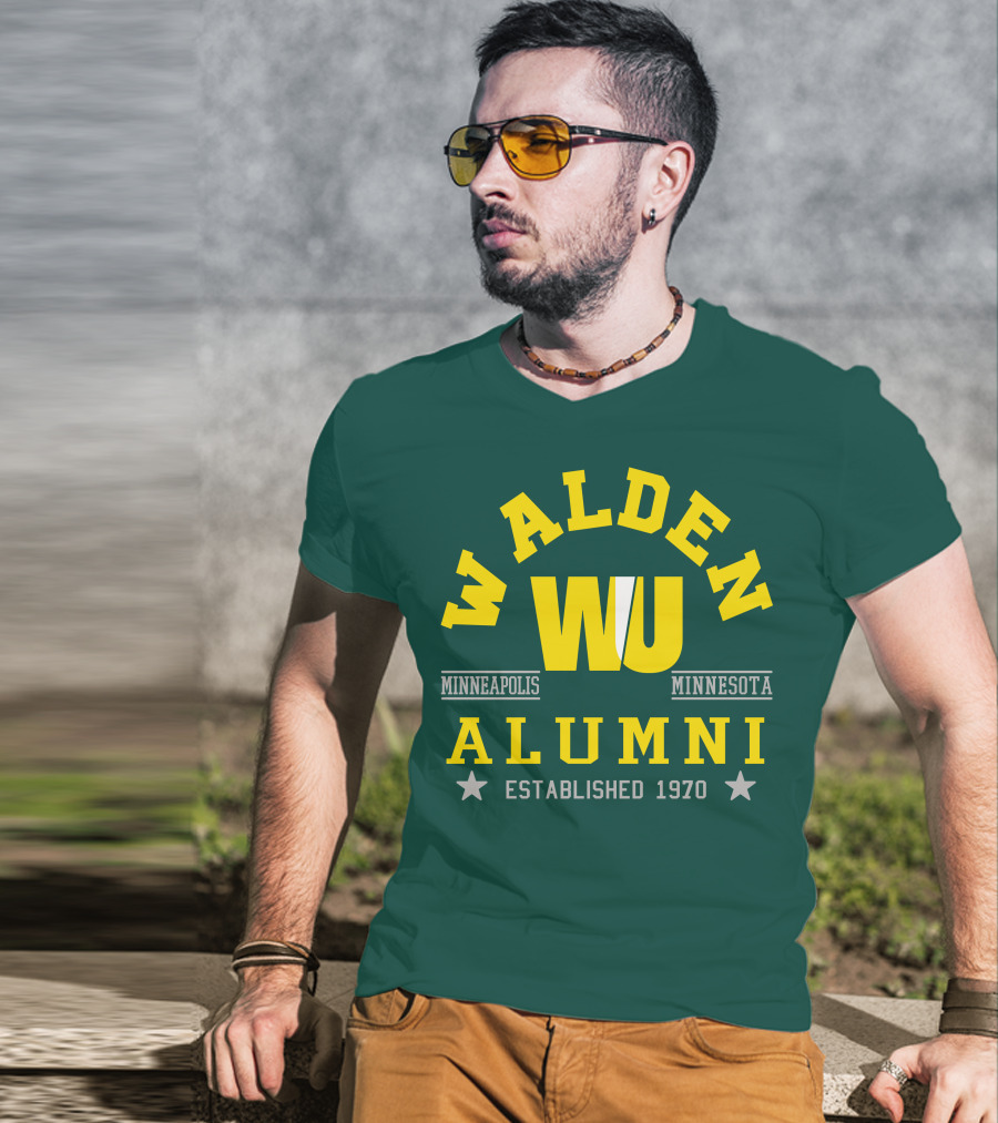 Walden University Alumni Minneapolis Minnesota Established 1970 WU T-Shirt