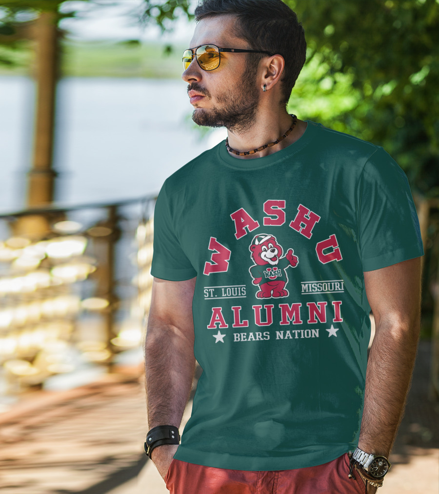 WASHU St. Louis Missouri Alumni Bears Nation T-Shirt
