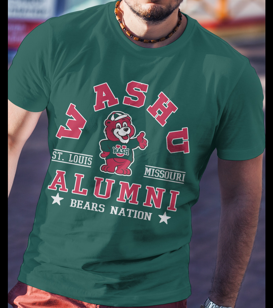 WASHU St. Louis Missouri Alumni Bears Nation T-Shirt