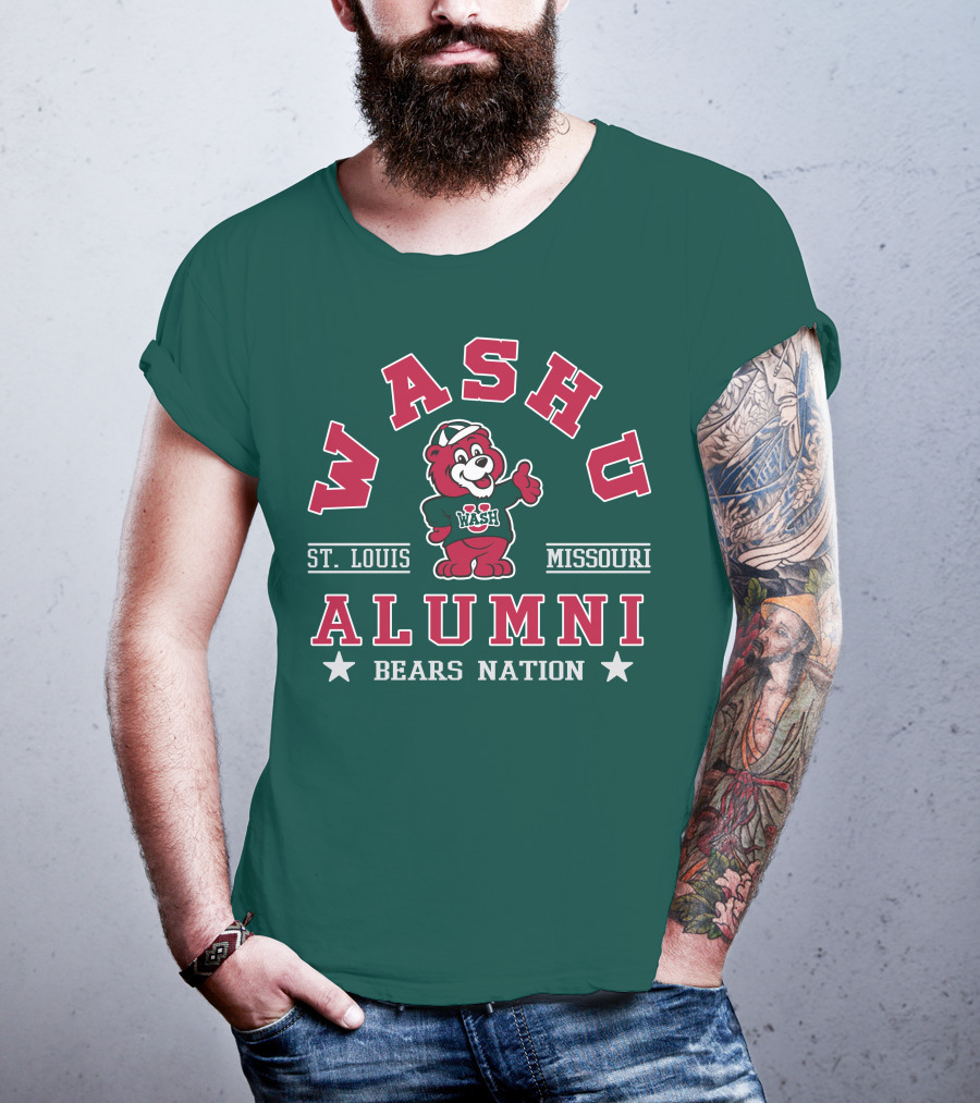 WASHU St. Louis Missouri Alumni Bears Nation T-Shirt