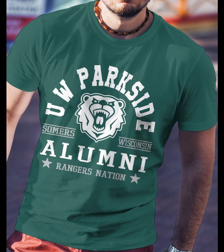 UW Parkside Somers Wisconsin Alumni Rangers Nation T-Shirt