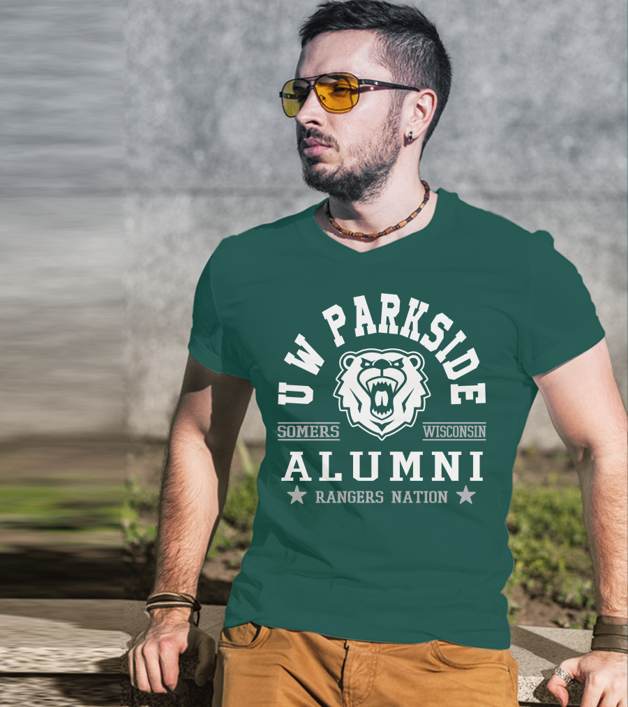 UW Parkside Somers Wisconsin Alumni Rangers Nation T-Shirt