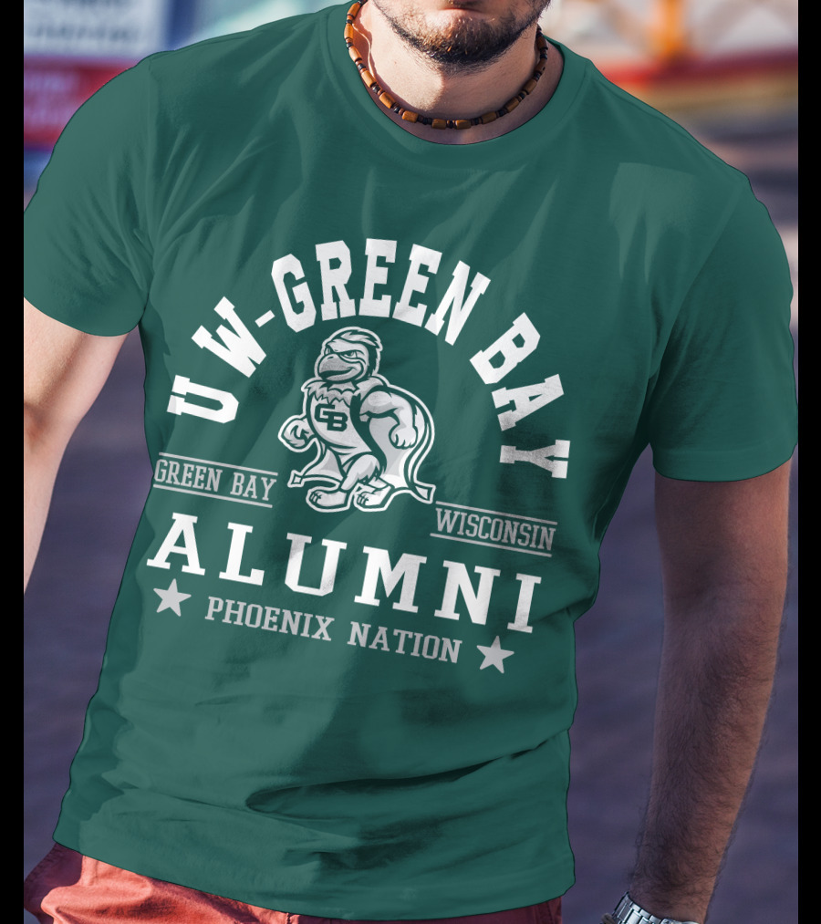 UW-Green Bay Phoenix Wisconsin Alumni Nation T-Shirt