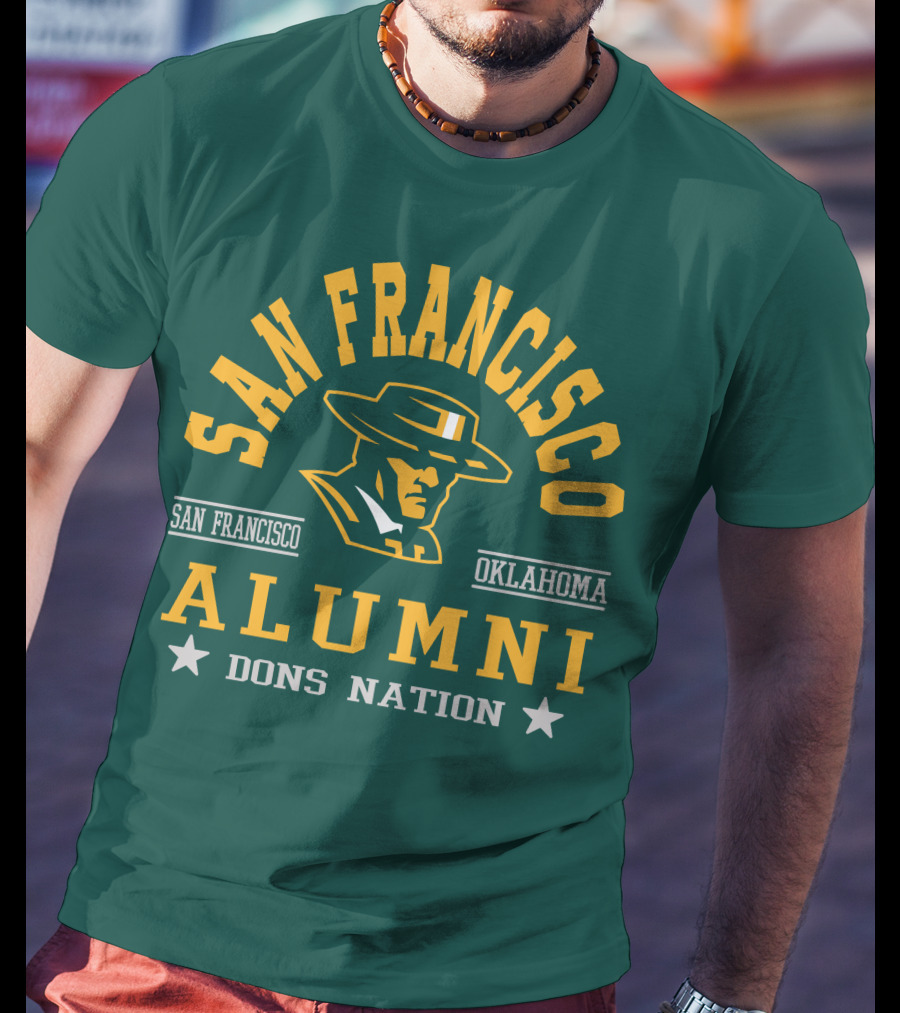 San Francisco Alumni Dons Nation Oklahoma T-Shirt
