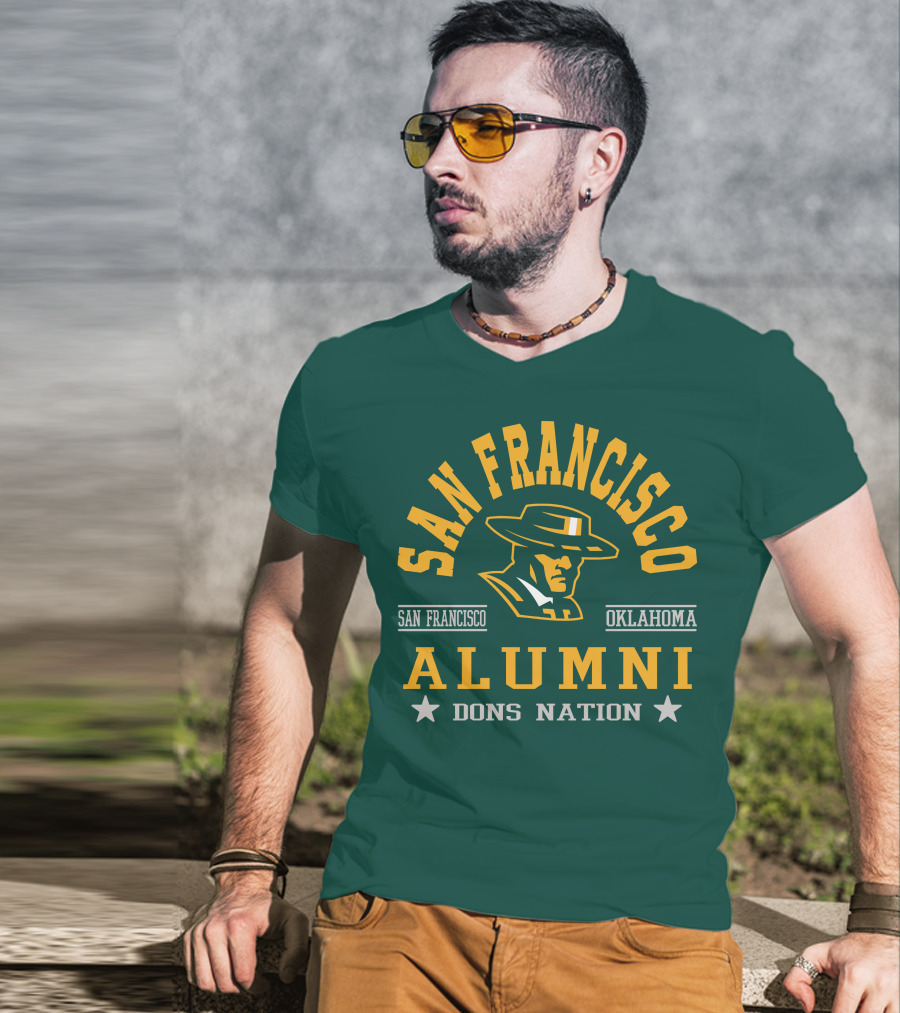 San Francisco Alumni Dons Nation Oklahoma T-Shirt