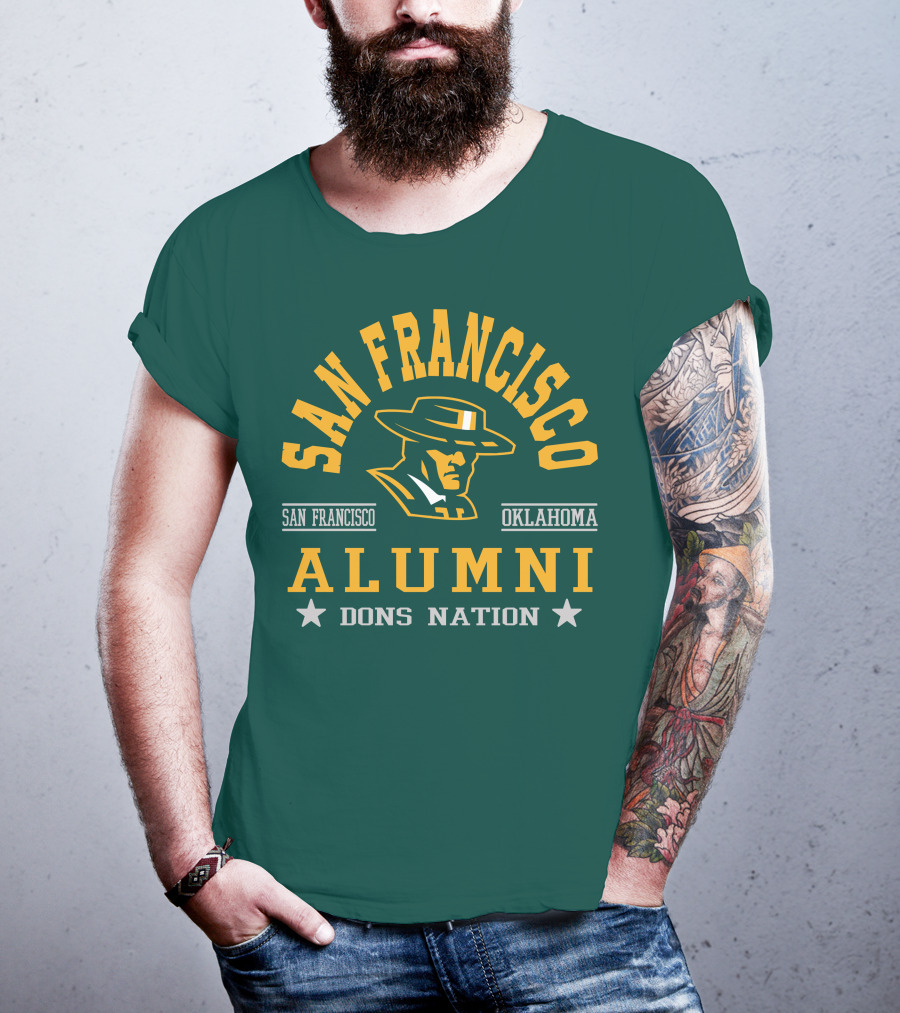 San Francisco Alumni Dons Nation Oklahoma T-Shirt