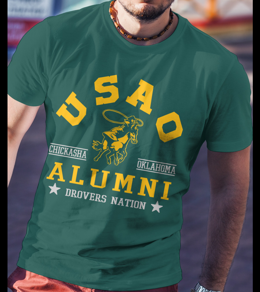 USAO Alumni Drovers Nation Chickasha Oklahoma T-Shirt