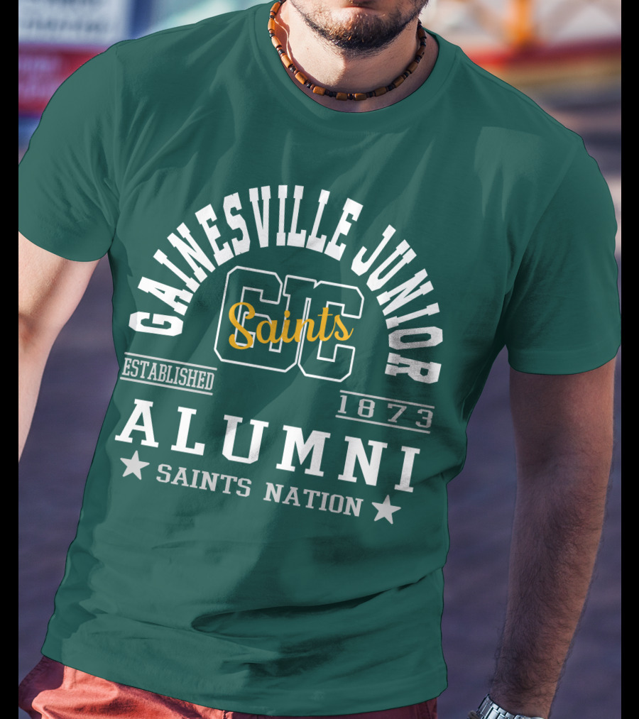 Gainesville Junior College Saints Alumni Established 1873 Saints Nation T-Shirt
