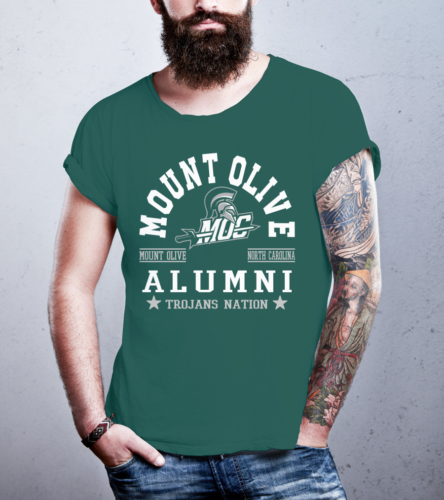 Mount Olive College Alumni Trojans Nation North Carolina MOC T-Shirt