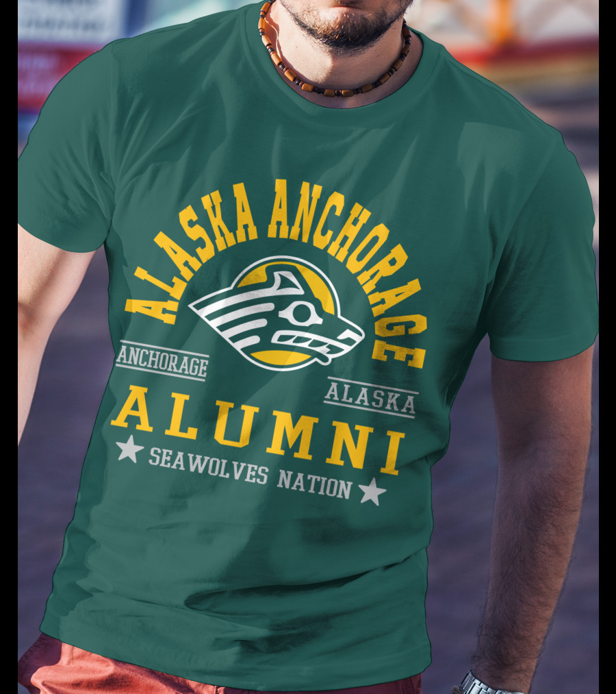 Alaska Anchorage Alumni Seawolves Nation T-Shirt