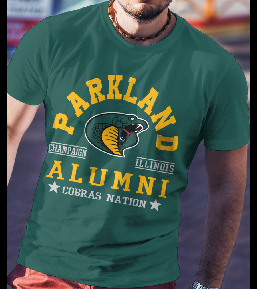 Parkland College Alumni Champaign Illinois Cobras Nation T-Shirt