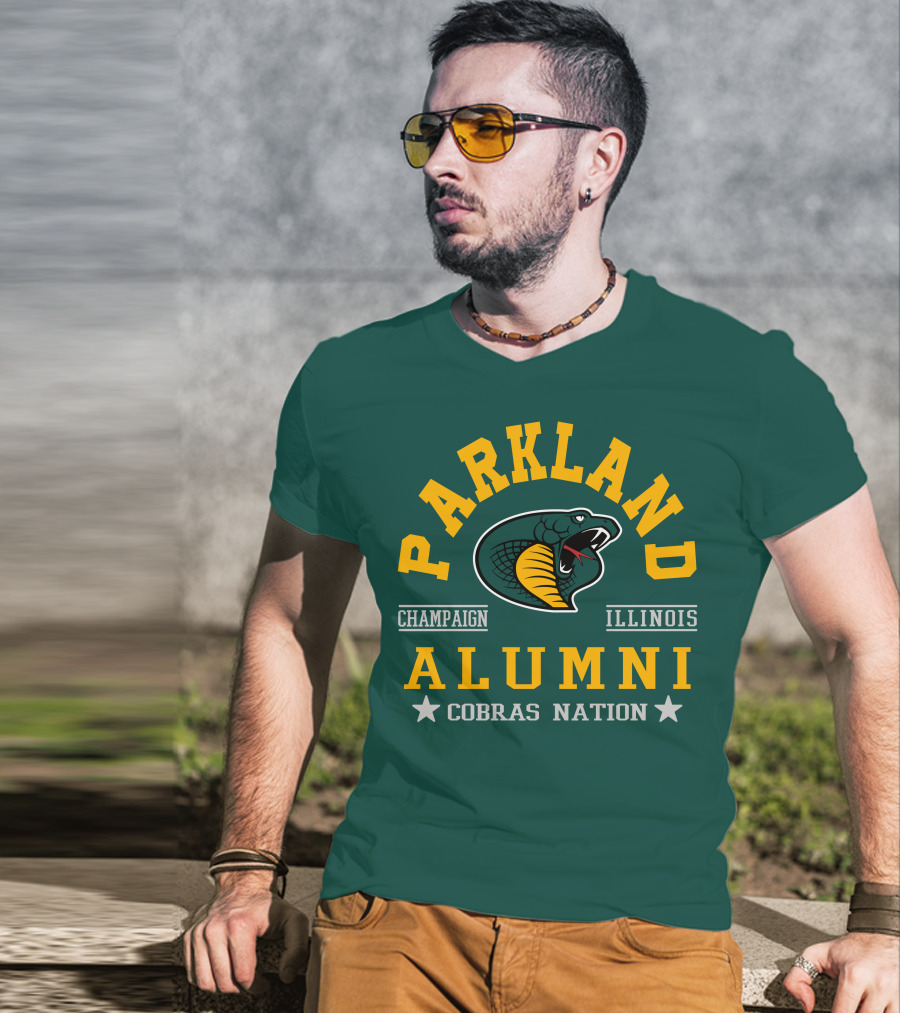 Parkland College Alumni Champaign Illinois Cobras Nation T-Shirt