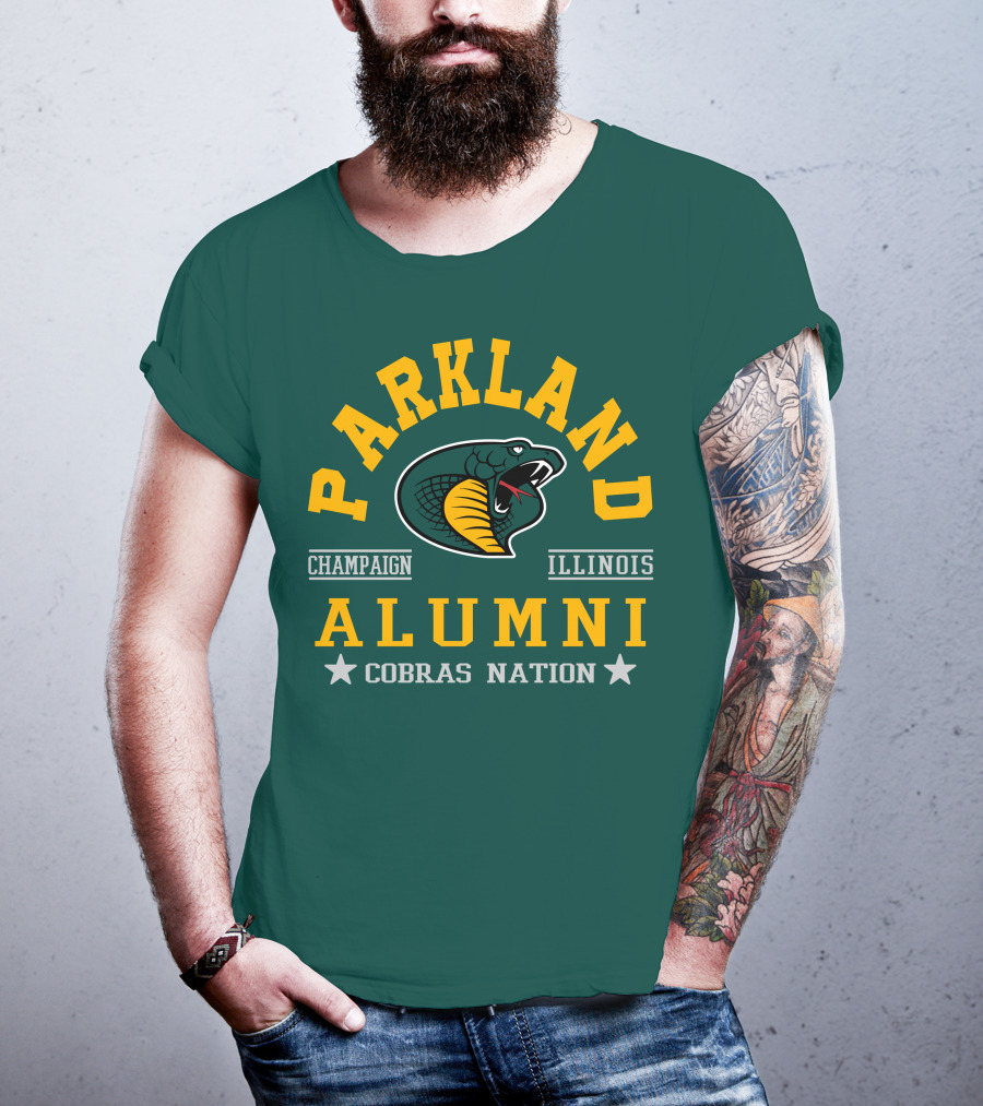 Parkland College Alumni Champaign Illinois Cobras Nation T-Shirt