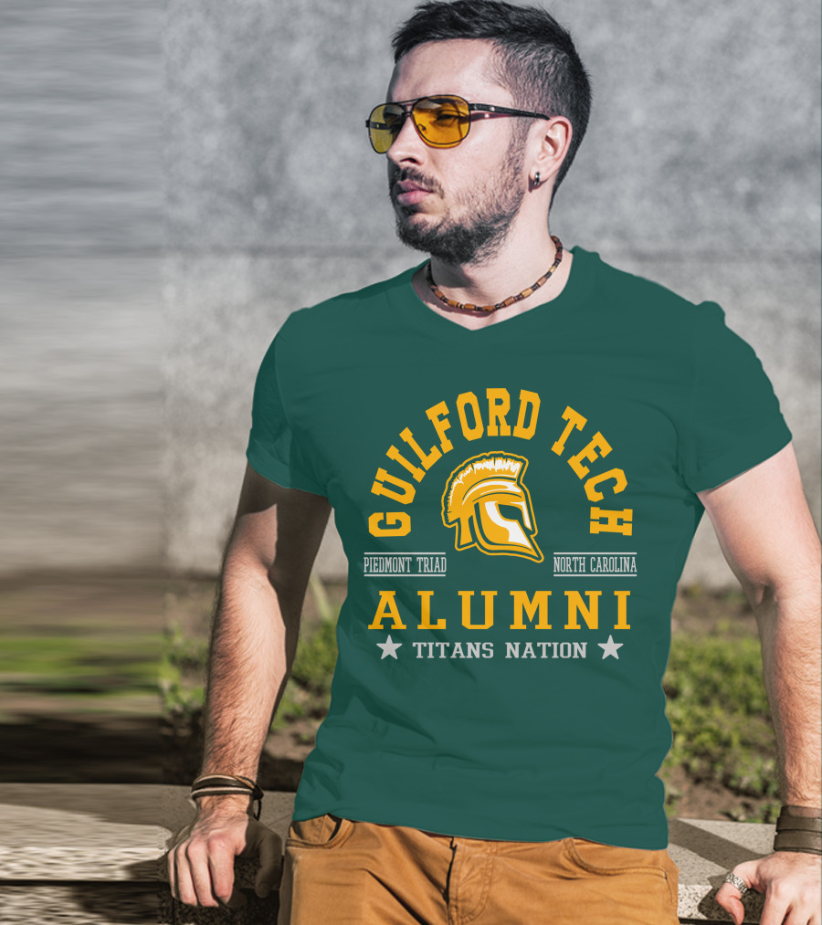 Guilford Tech Alumni Titans Nation Piedmont Triad North Carolina T-Shirt