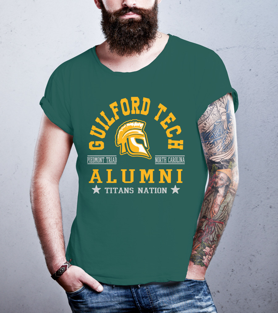Guilford Tech Alumni Titans Nation Piedmont Triad North Carolina T-Shirt