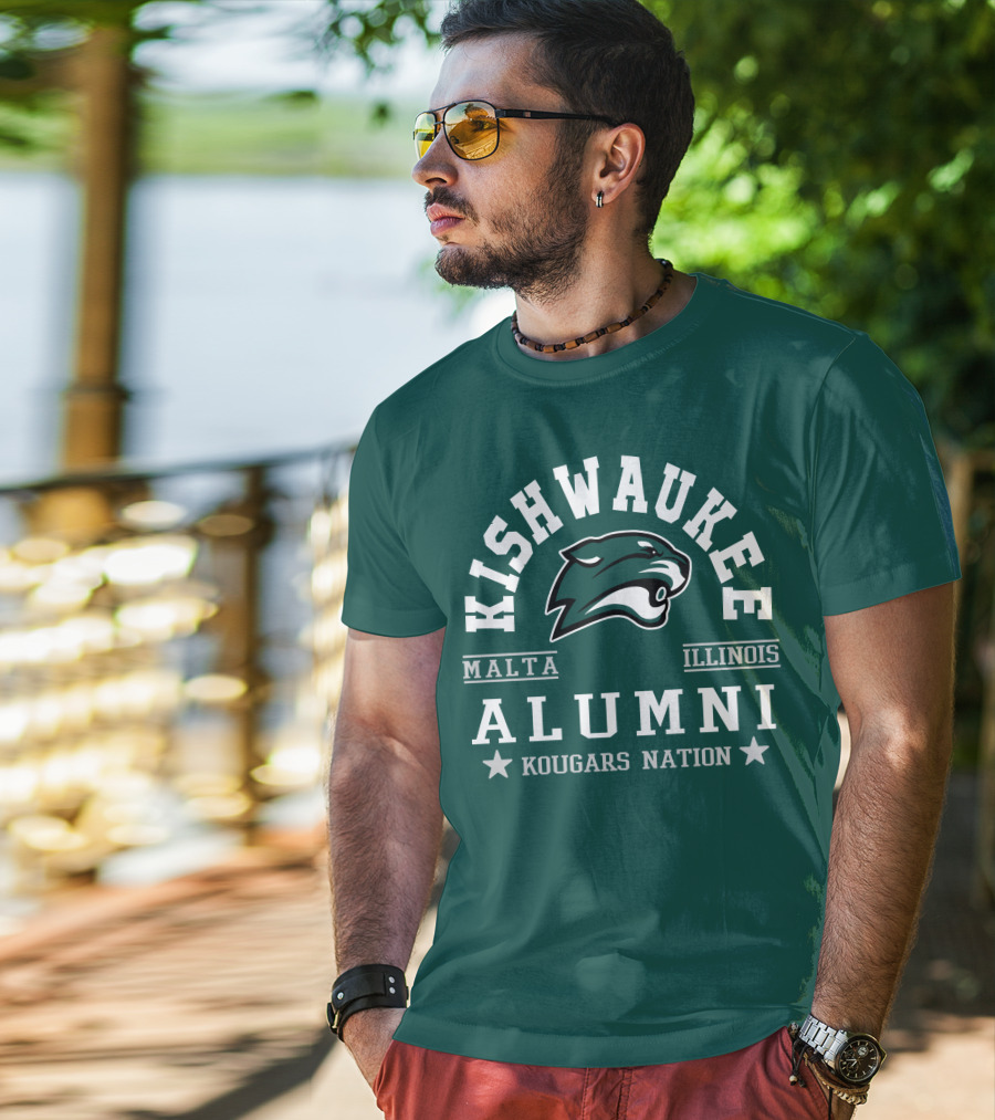 Kishwaukee College Alumni Malta Illinois Kougars Nation T-Shirt