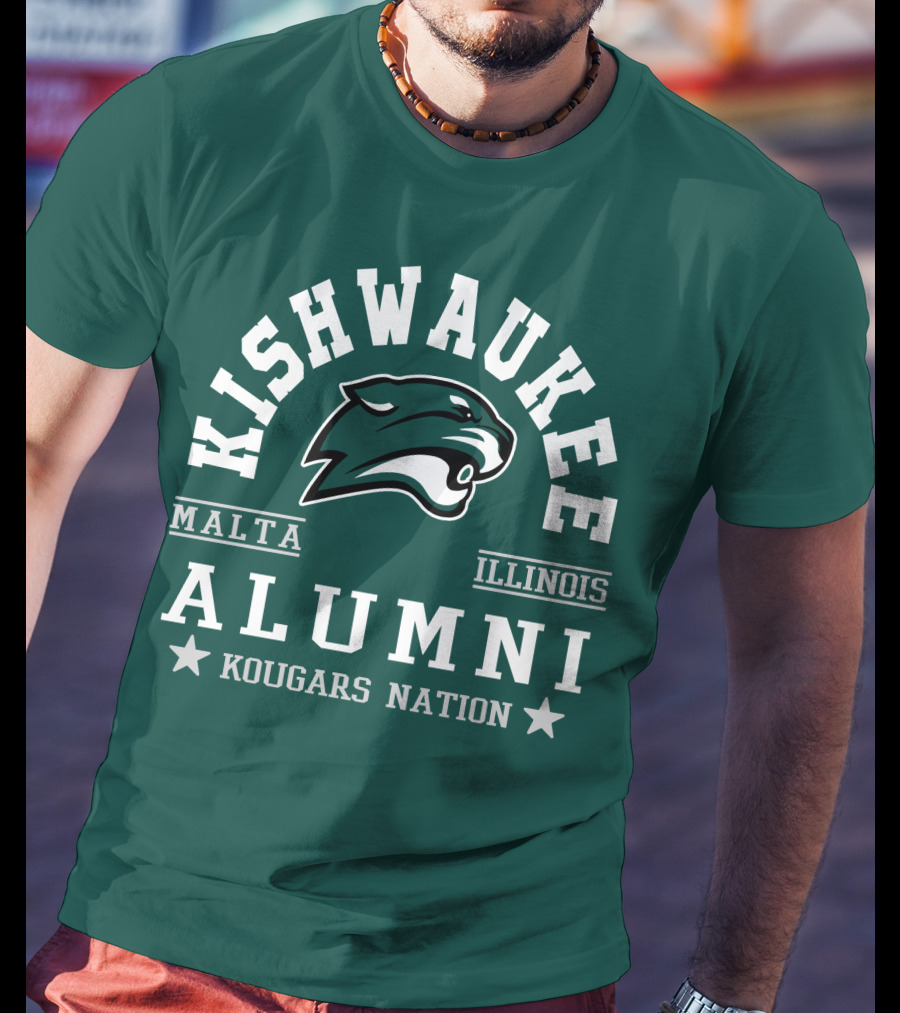 Kishwaukee College Alumni Malta Illinois Kougars Nation T-Shirt