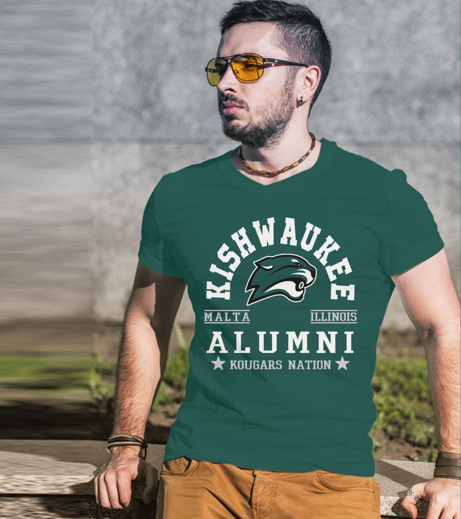 Kishwaukee College Alumni Malta Illinois Kougars Nation T-Shirt