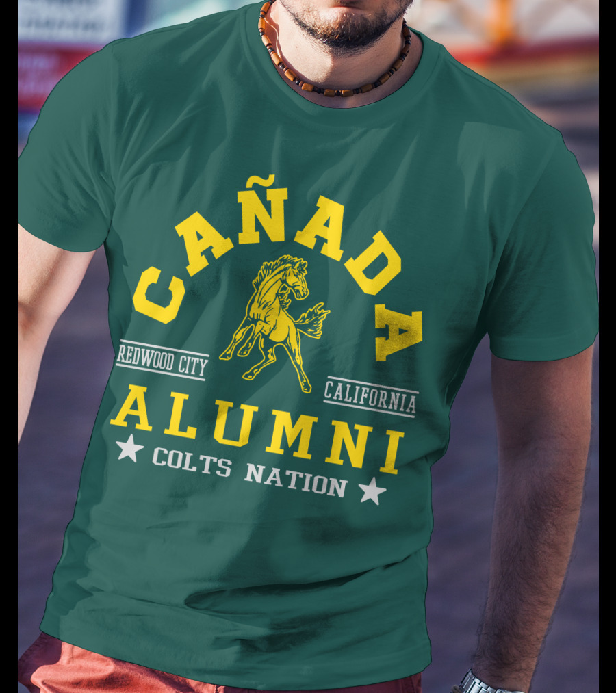 Cañada Alumni Colts Nation Redwood City California T-Shirt
