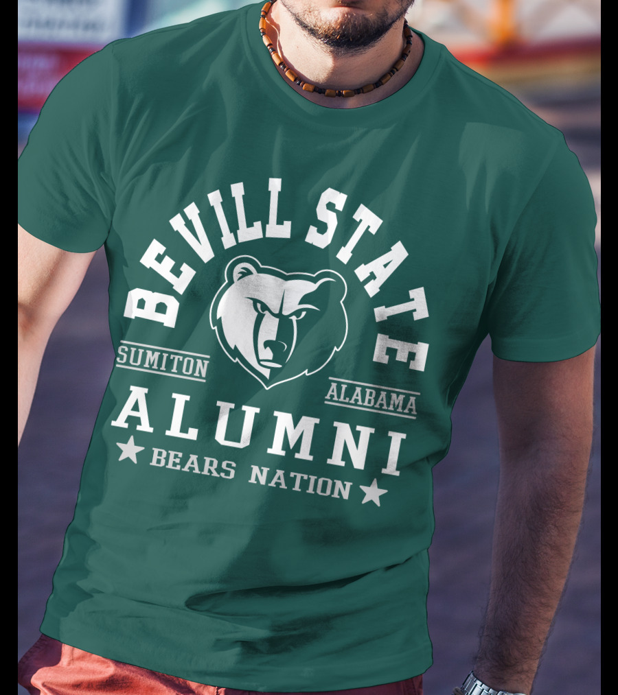 Bevill State College Alumni Bears Nation Sumiton Alabama T-Shirt