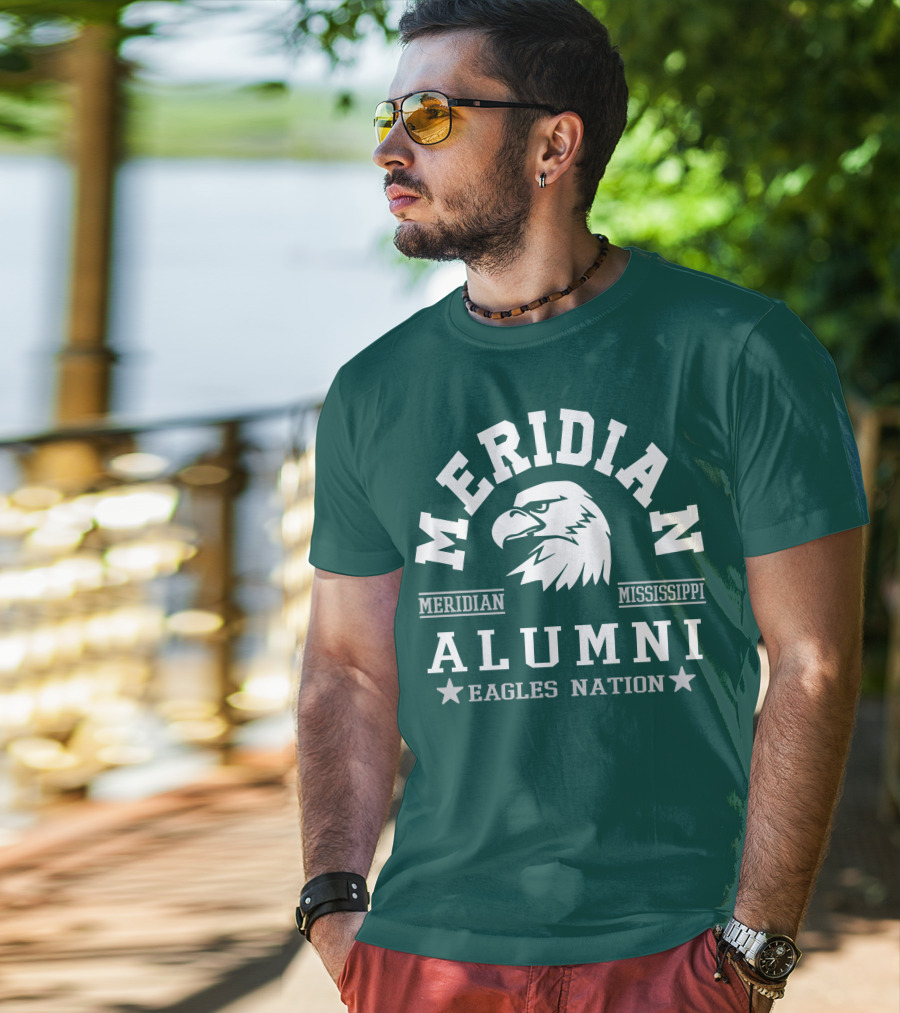 Meridian Mississippi Alumni Eagles Nation T-Shirt