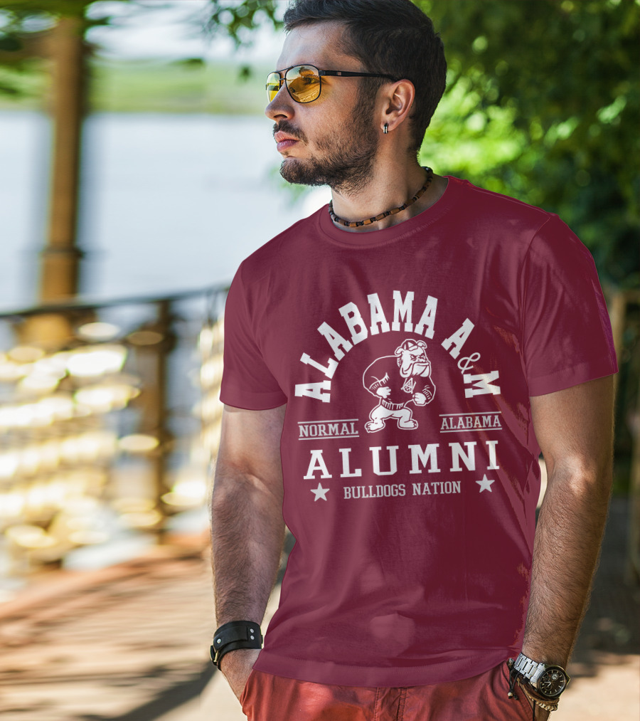 Alabama A M Alumni Bulldogs Nation Normal Alabama T-Shirt