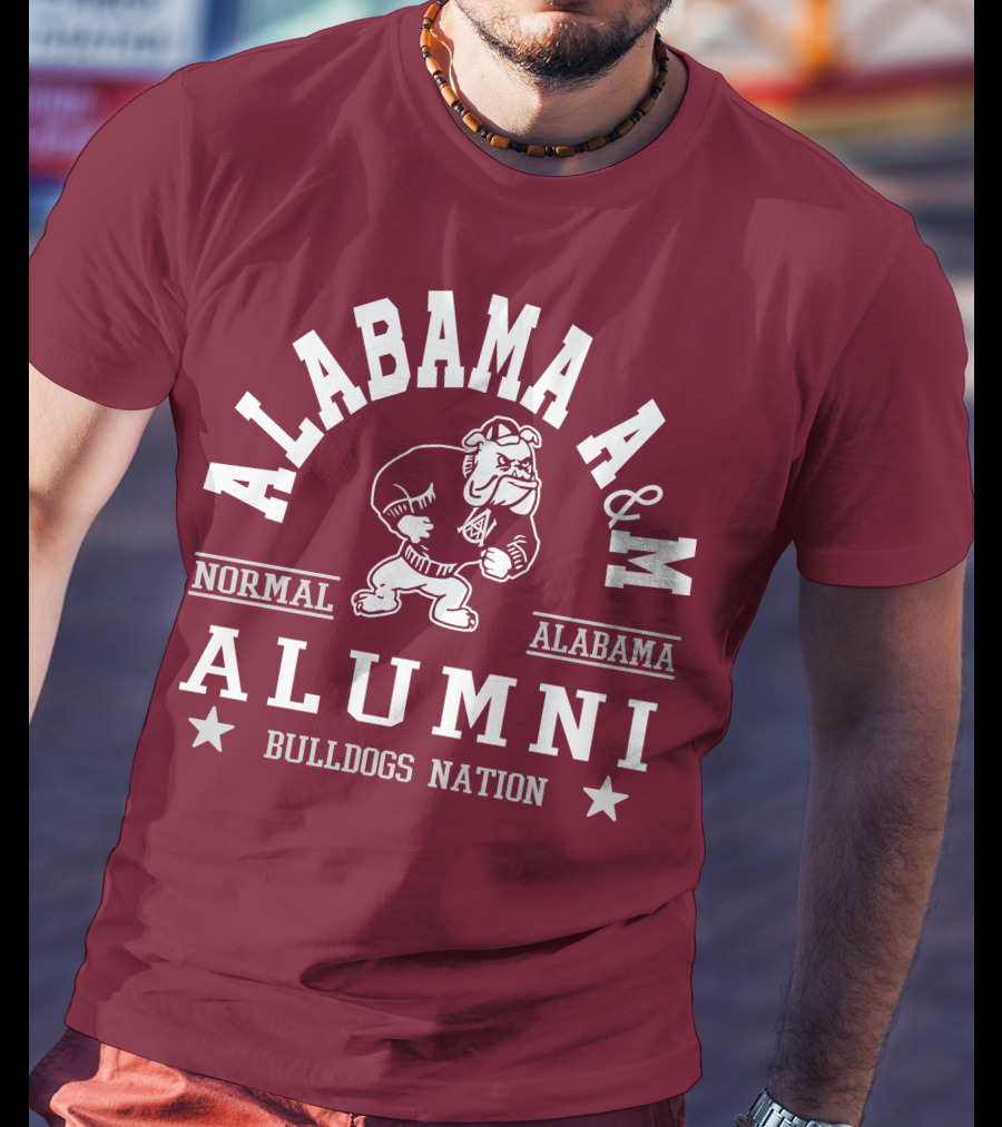 Alabama A M Alumni Bulldogs Nation Normal Alabama T-Shirt