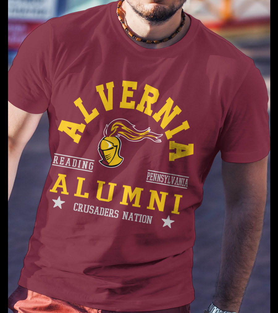 Alvernia Alumni Reading Pennsylvania Crusaders Nation T-Shirt