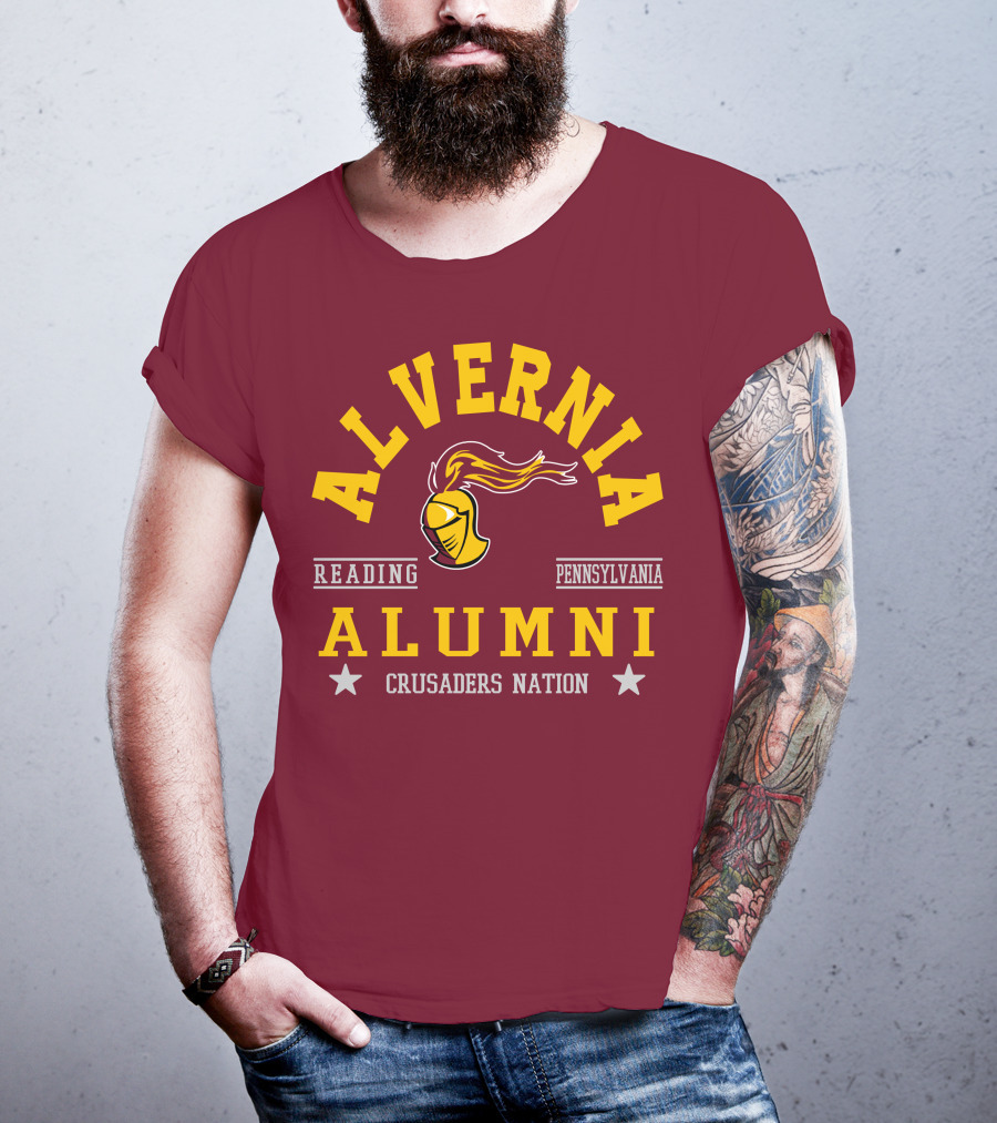 Alvernia Alumni Reading Pennsylvania Crusaders Nation T-Shirt