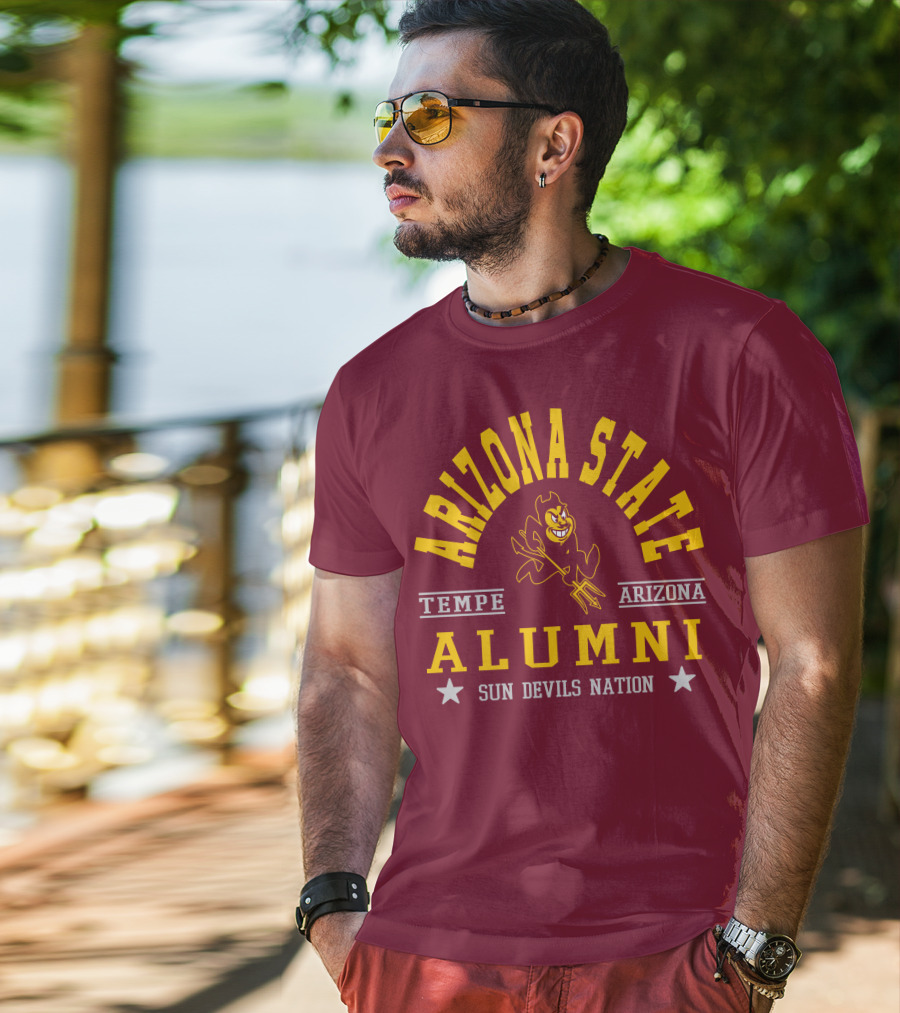 Arizona State Alumni Sun Devils Nation Tempe Arizona T-Shirt
