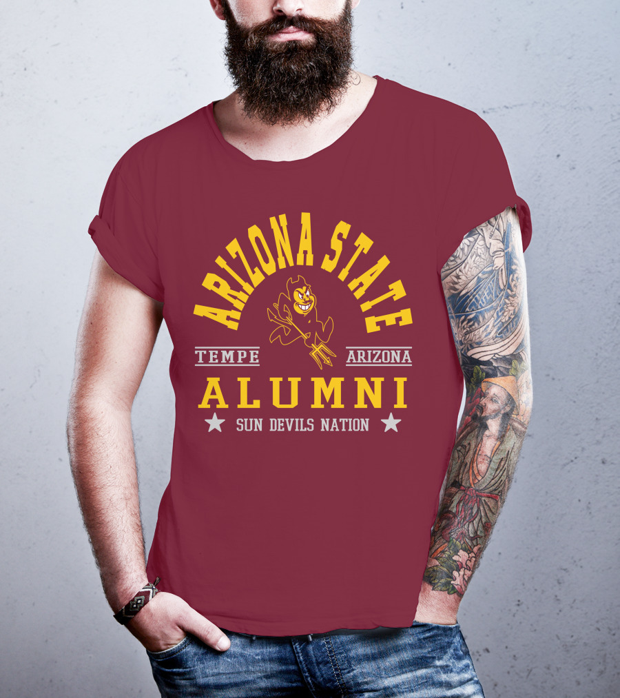 Arizona State Alumni Sun Devils Nation Tempe Arizona T-Shirt