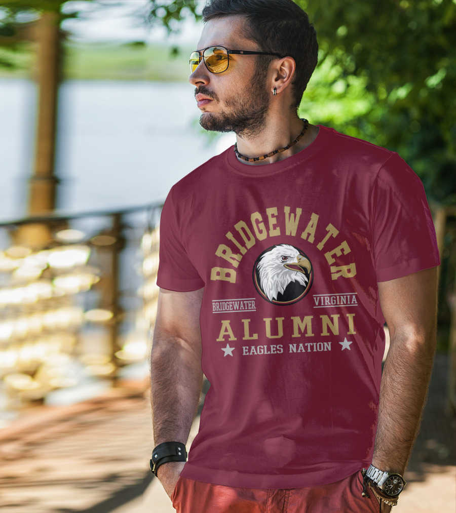 Bridgewater Virginia Alumni Eagles Nation T-Shirt