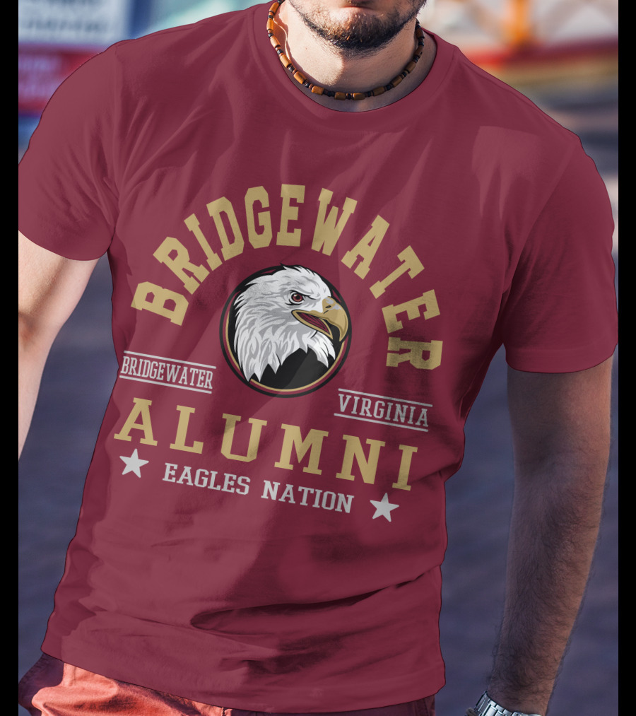 Bridgewater Virginia Alumni Eagles Nation T-Shirt