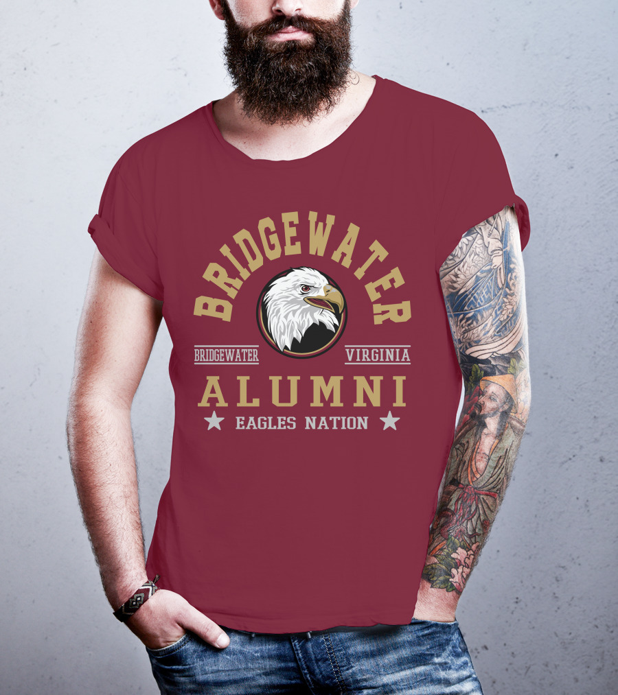 Bridgewater Virginia Alumni Eagles Nation T-Shirt