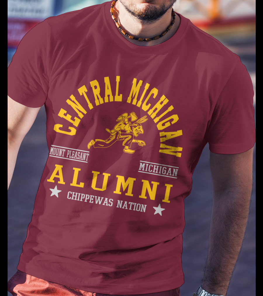 Central Michigan Alumni Mount Pleasant Chippewas Nation T-Shirt