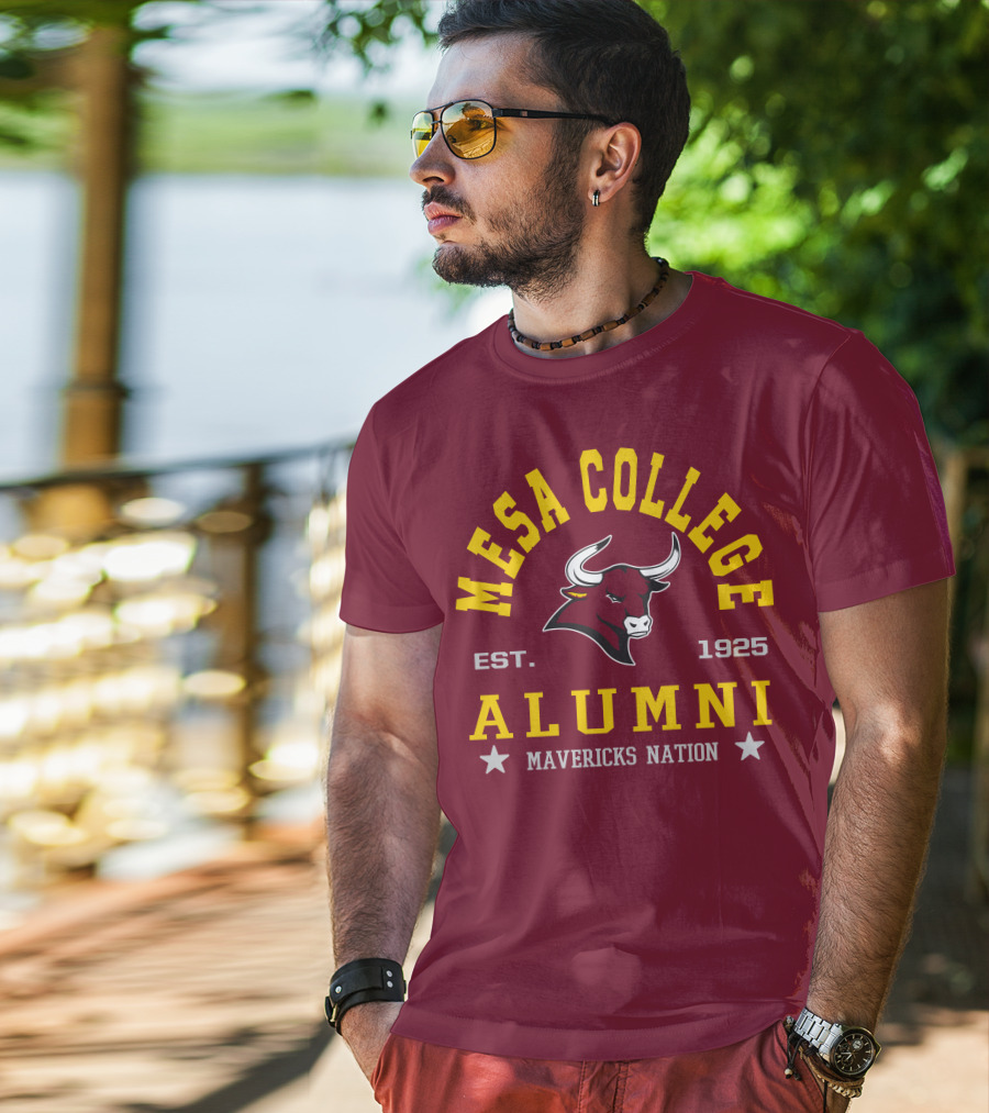 Mesa College Alumni Mavericks Nation Est. 1925 T-Shirt